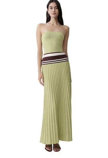 MARLOWE — Ribbed knit midi